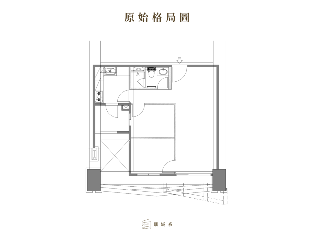 19坪_新北三重_冠德天韻_黃小姐_預售屋客變_原始格局