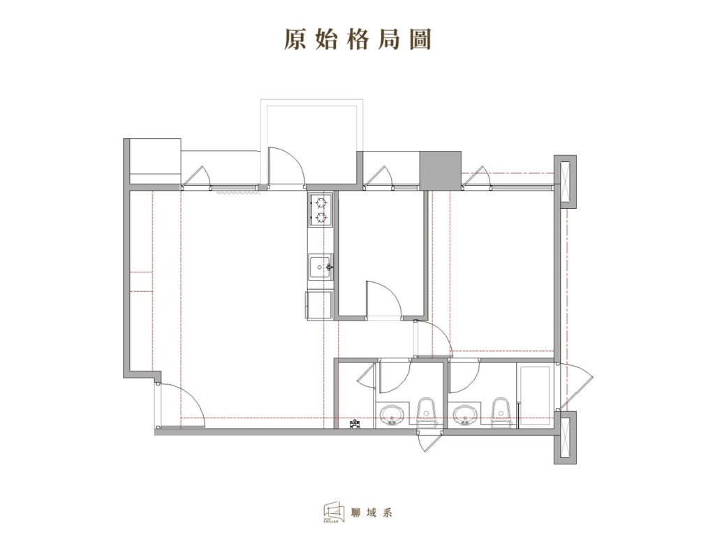 新北林口_立軒天頤_原始格局圖