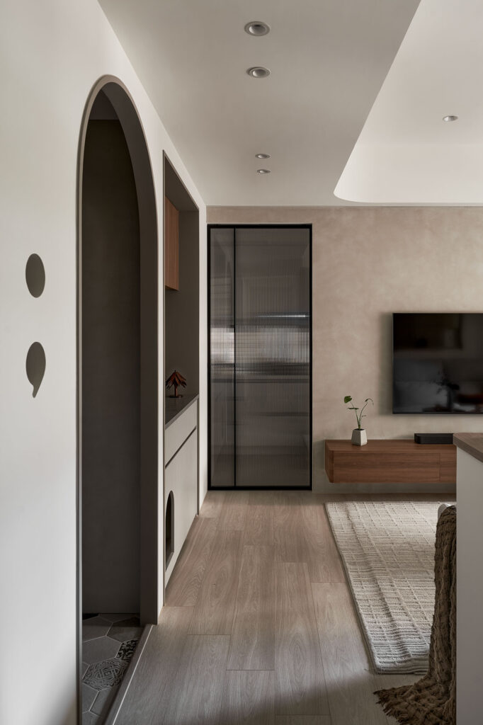 新北三重_室內設計_北歐侘寂風_japandi_客廳