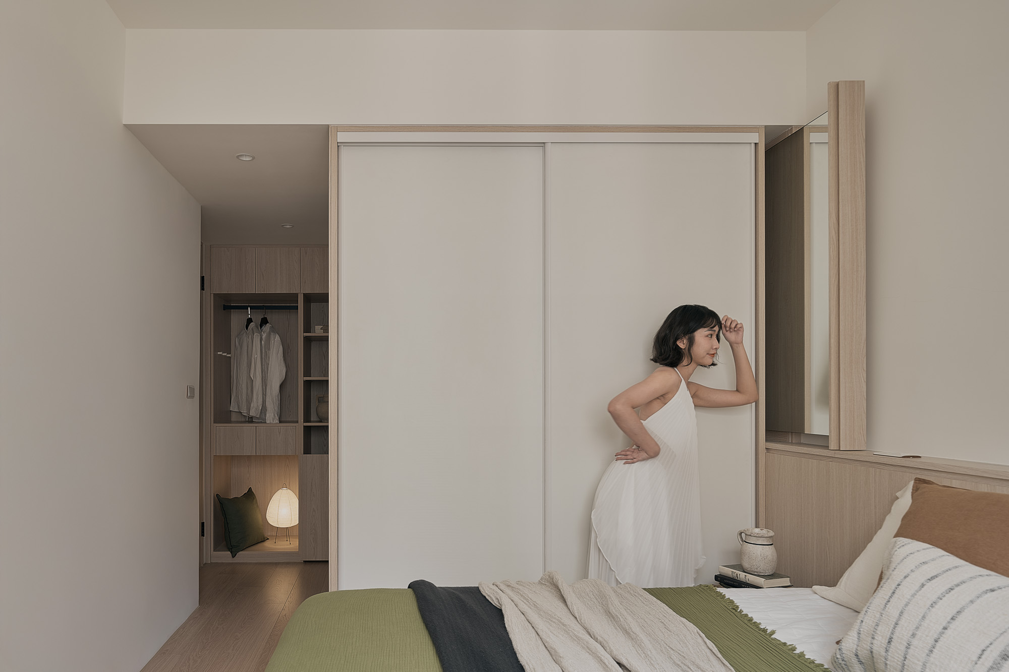 台北信義_富台國宅_日系_japandi_臥室