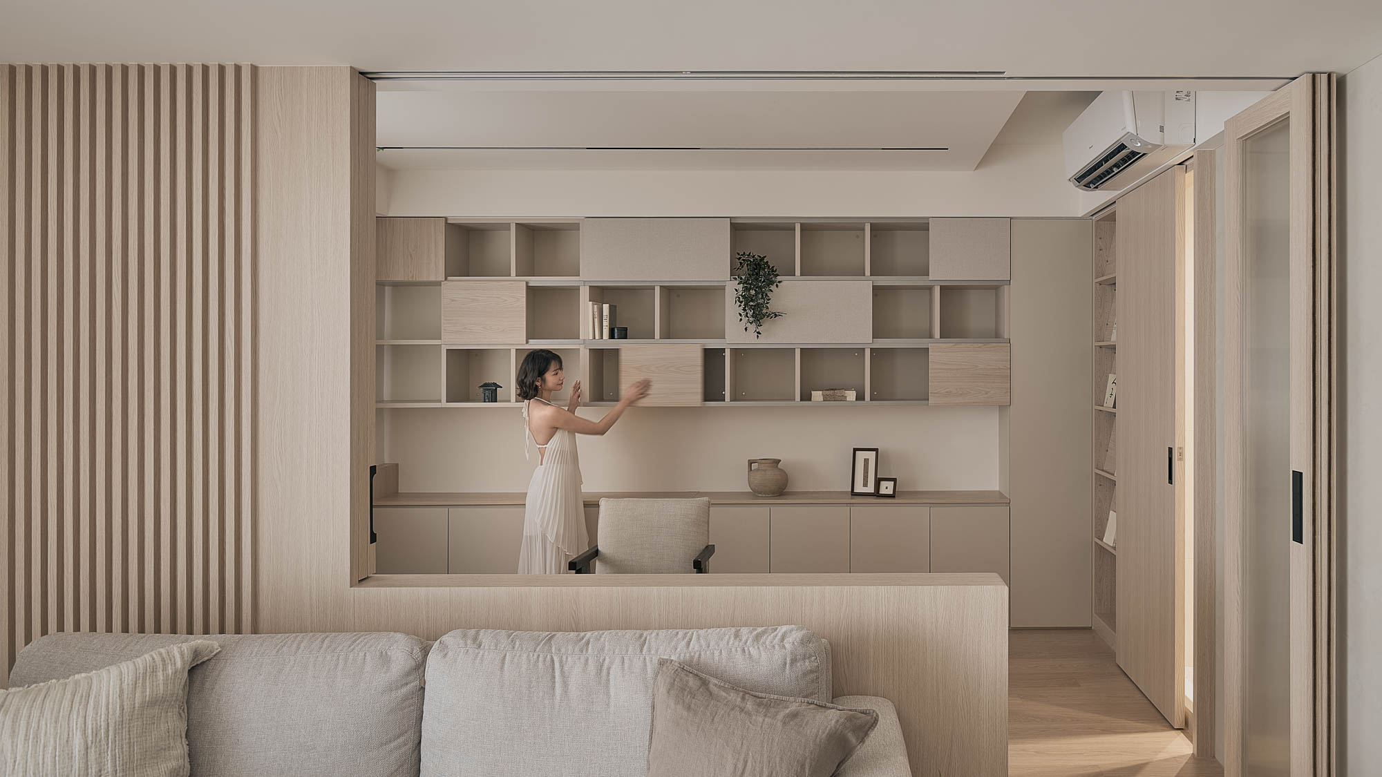 台北信義_富台國宅_日系_japandi_書房