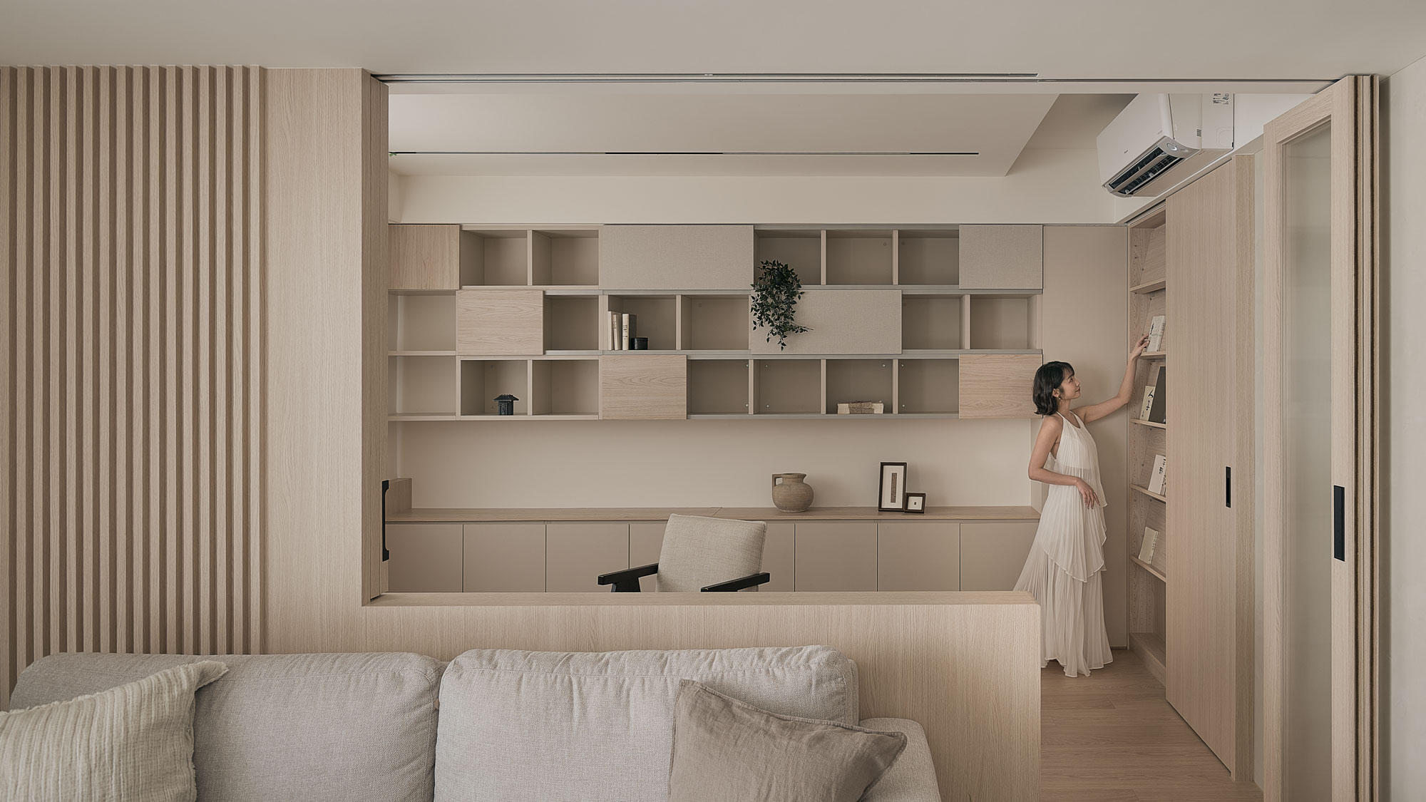 台北信義_富台國宅_日系_japandi_書房