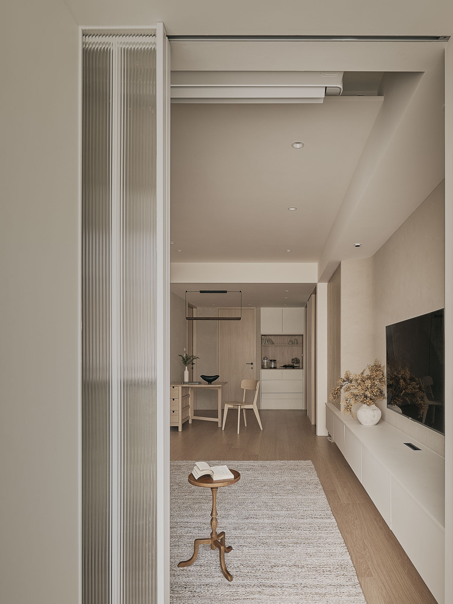 台北信義_富台國宅_日系_japandi_客廳